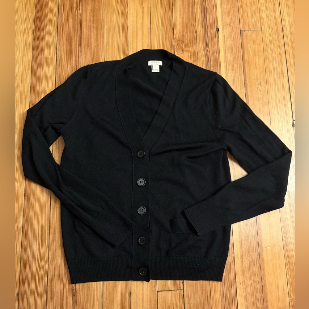 J. Crew Factory black cardigan